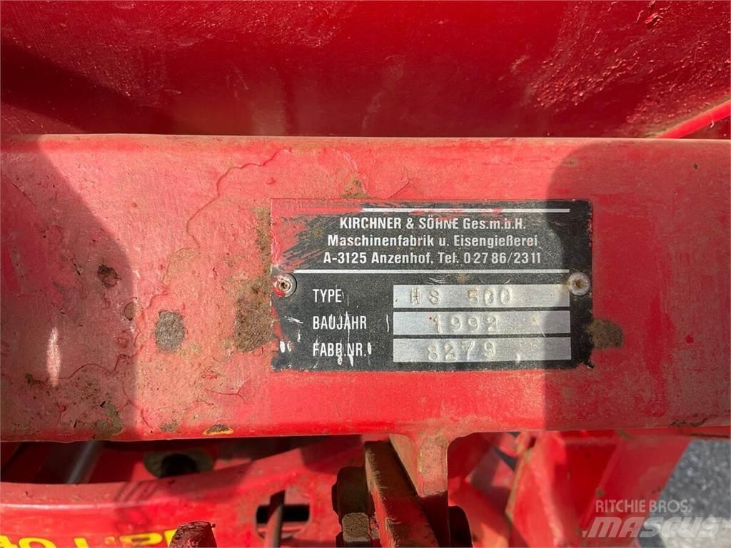 Kirchner HS 500 Other fertilizing machines and accessories