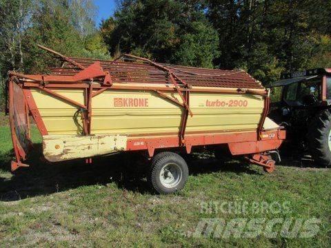 Krone Turbo 2900 Self-loading trailers