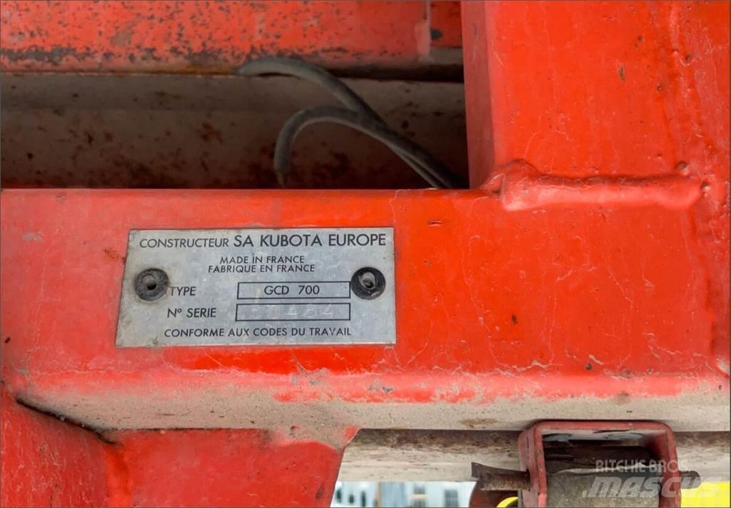 Kubota GCD 700 Other groundscare machines