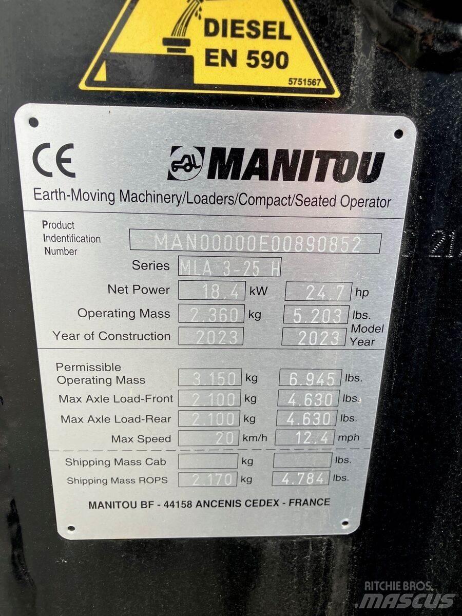 Manitou MLA 3-25 Front loaders and diggers