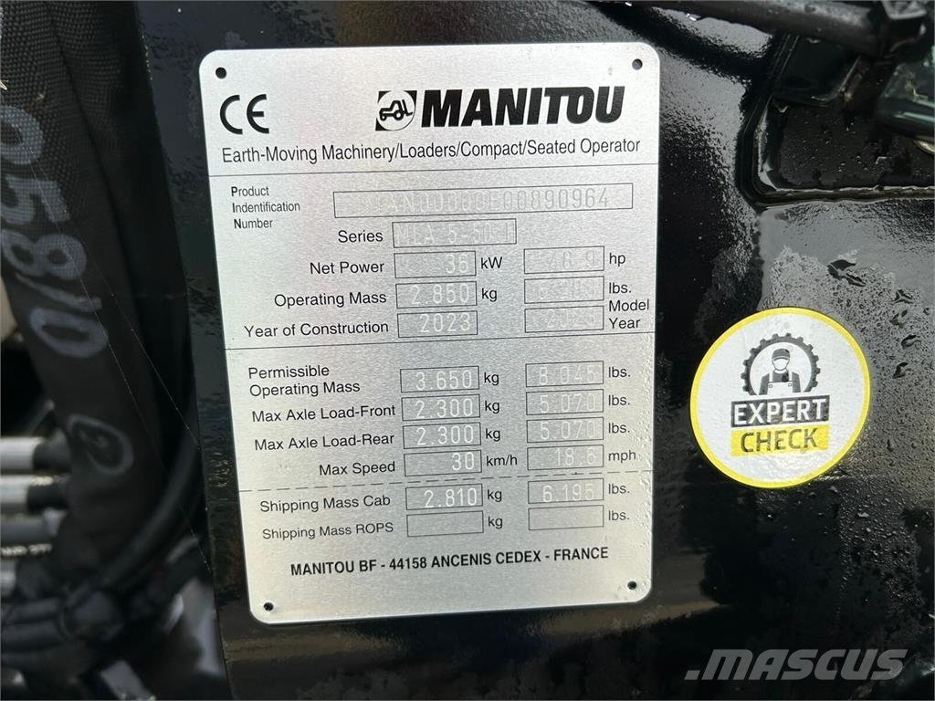 Manitou MLA 5-50 Front loaders and diggers