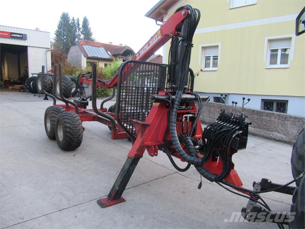 Patu 8T + 203T Forest trailers