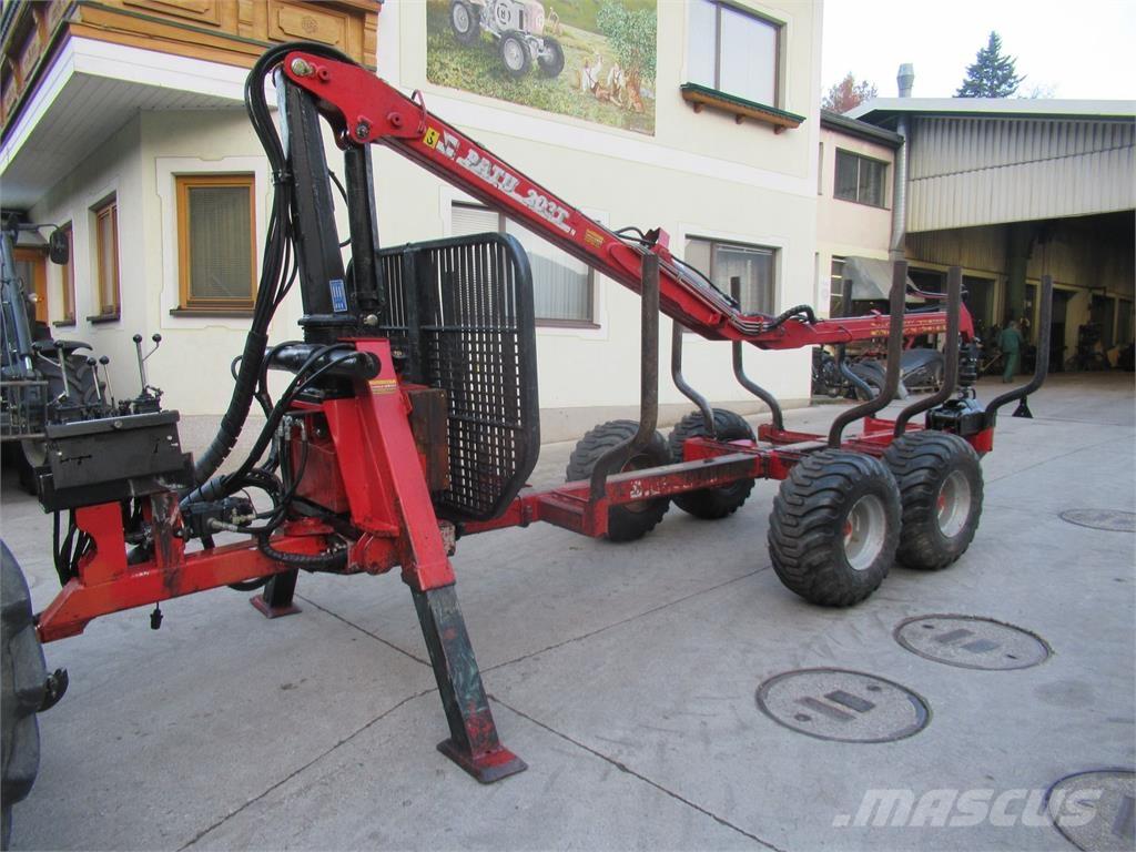 Patu 8T + 203T Forest trailers