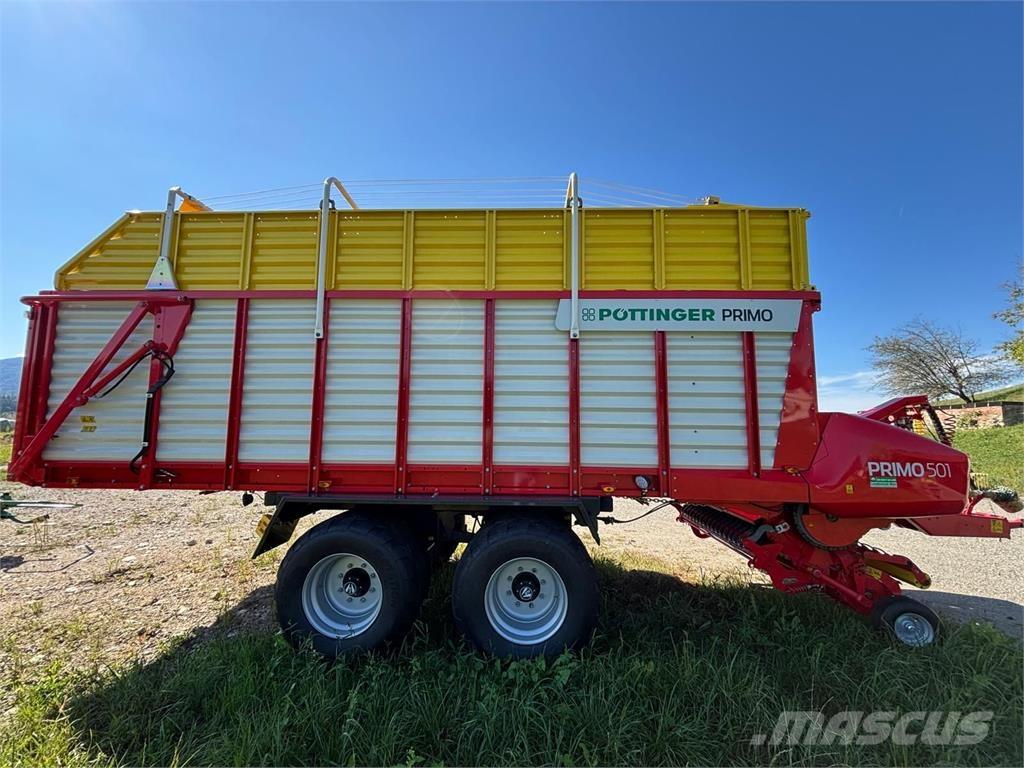 Pöttinger Primo 501 Self-loading trailers