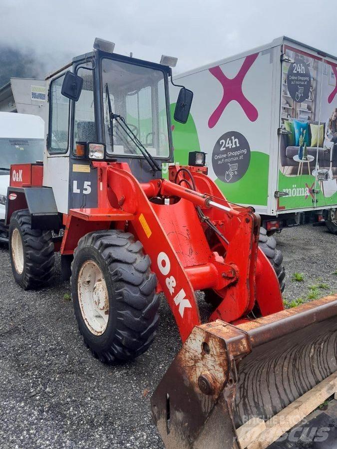  Radlader O&K L5 Front loaders and diggers