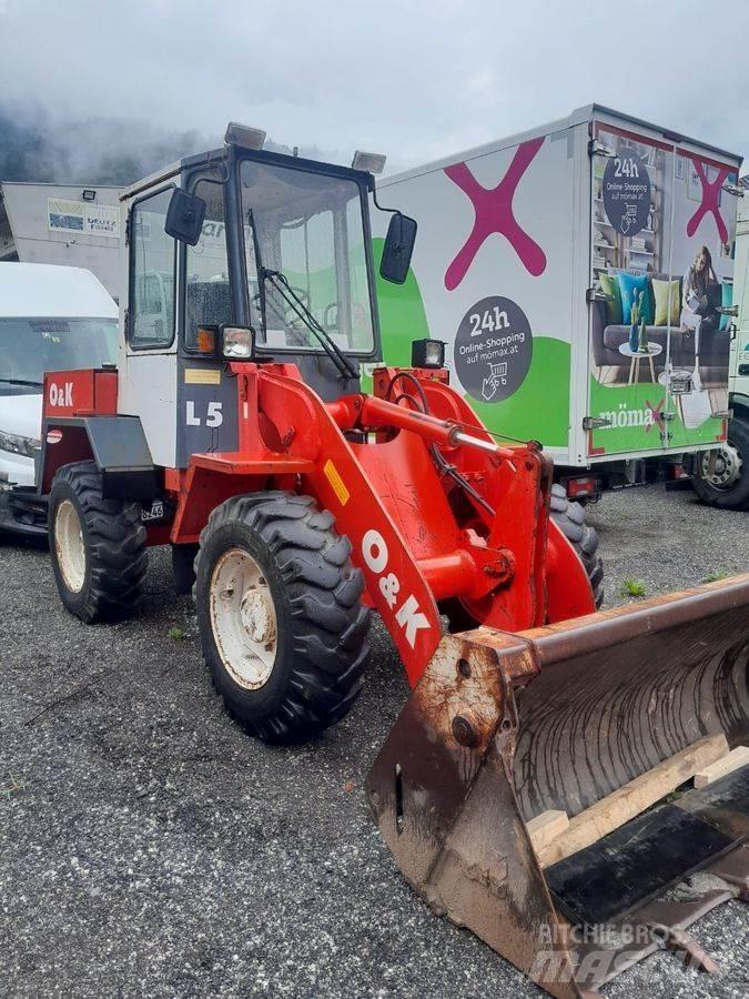  Radlader O&K L5 Front loaders and diggers