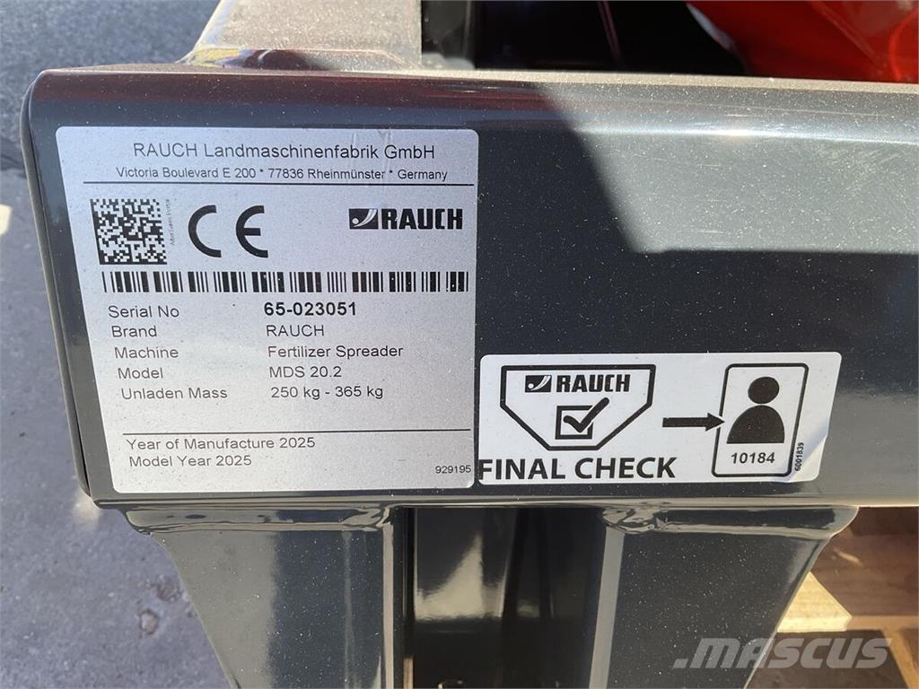 Rauch MDS 20.2 Other fertilizing machines and accessories