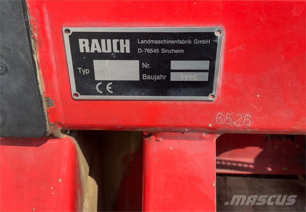 Rauch MDS 701 Other fertilizing machines and accessories