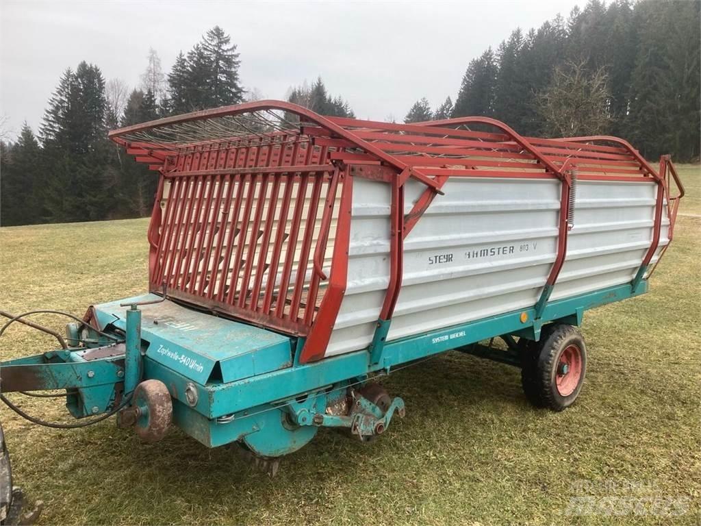Steyr Hamster 803V Self-loading trailers