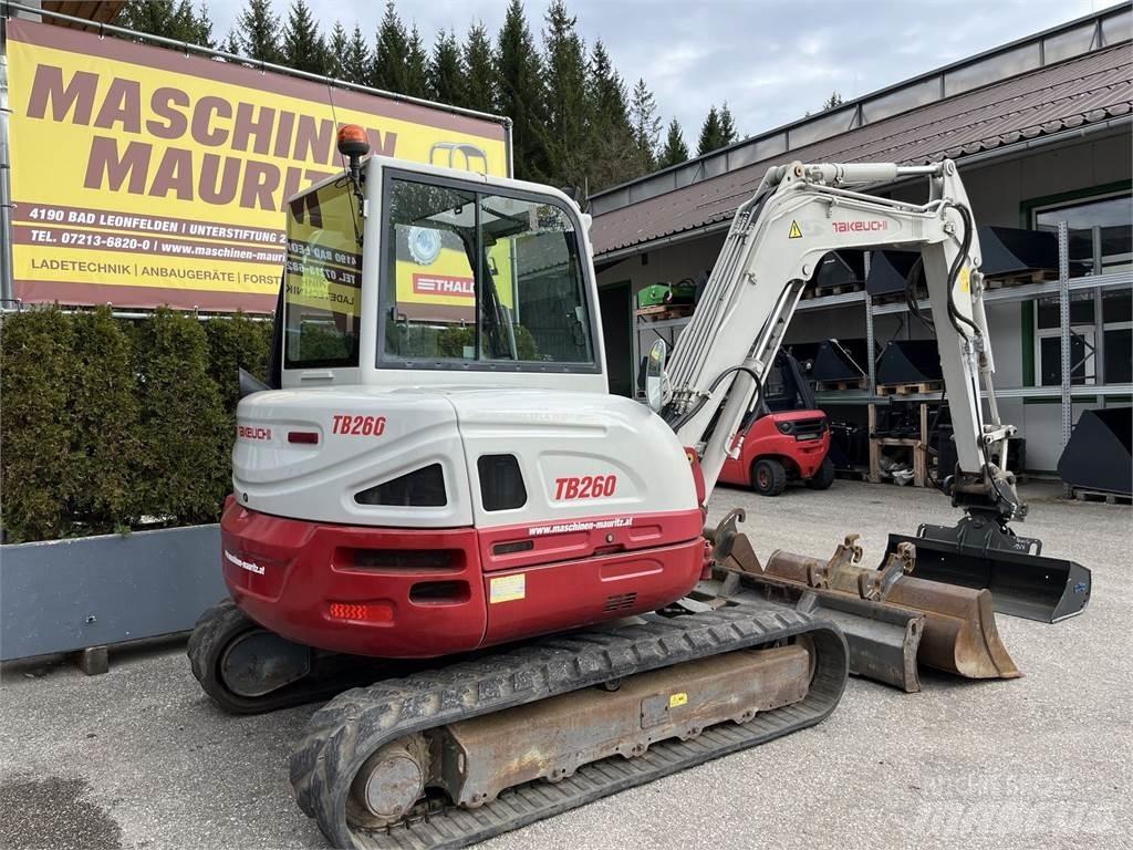 Takeuchi TB 260 Mini excavators < 7t (Mini diggers)