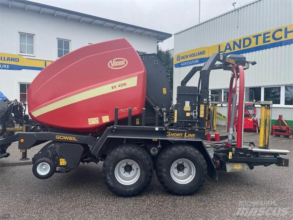 Vicon RV 4216 SC 14 Round balers