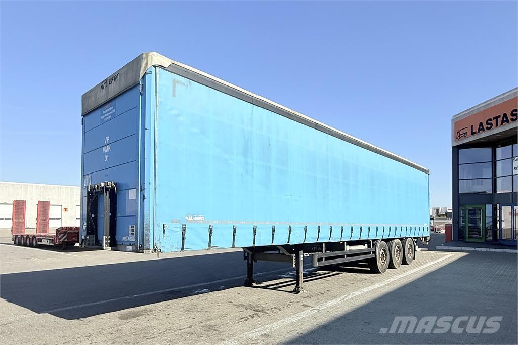 Kel-Berg 3 Aks Curtain sider semi-trailers