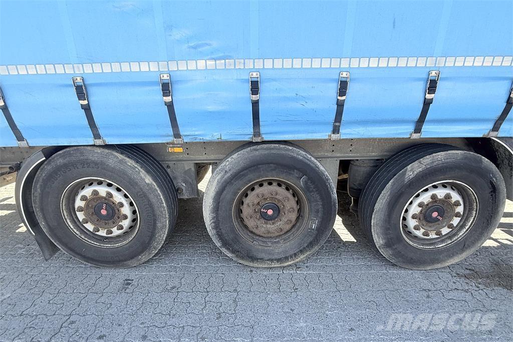 Kel-Berg 3 Aks Curtain sider semi-trailers