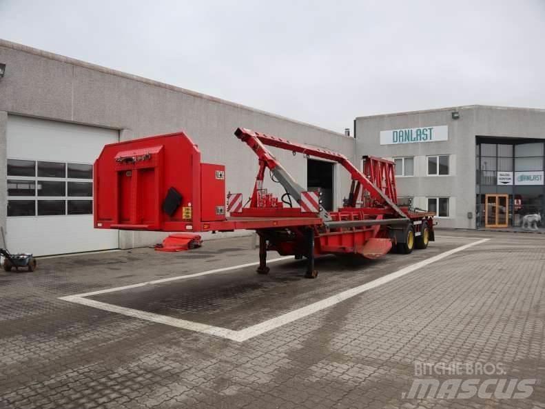 Kel-Berg Flangetrailer Flatbed/Dropside semi-trailers