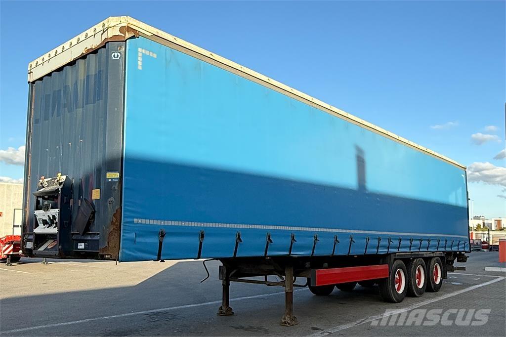 Krone 34 pl. Curtain sider semi-trailers