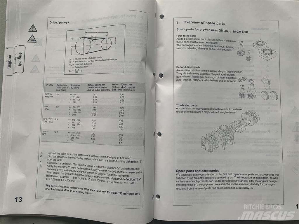 Aerzen GM80L Other components