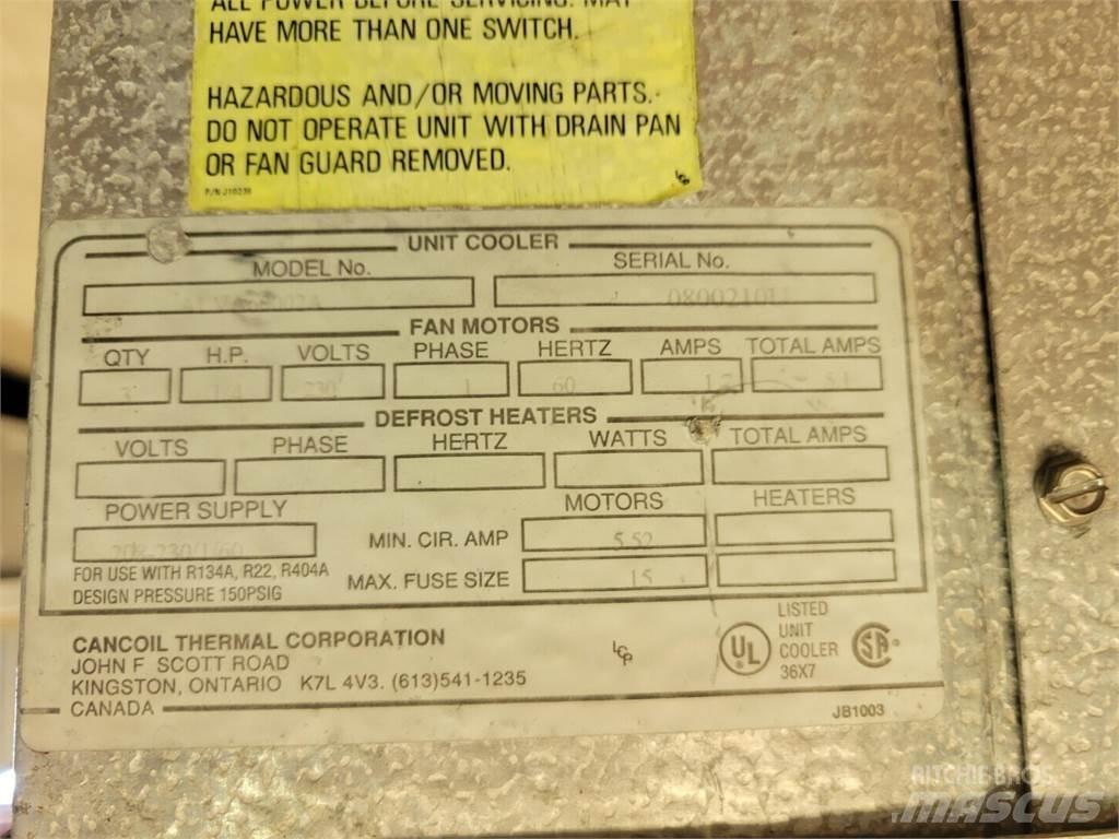  CANCOIL ALVA60002A Heating and thawing equipment