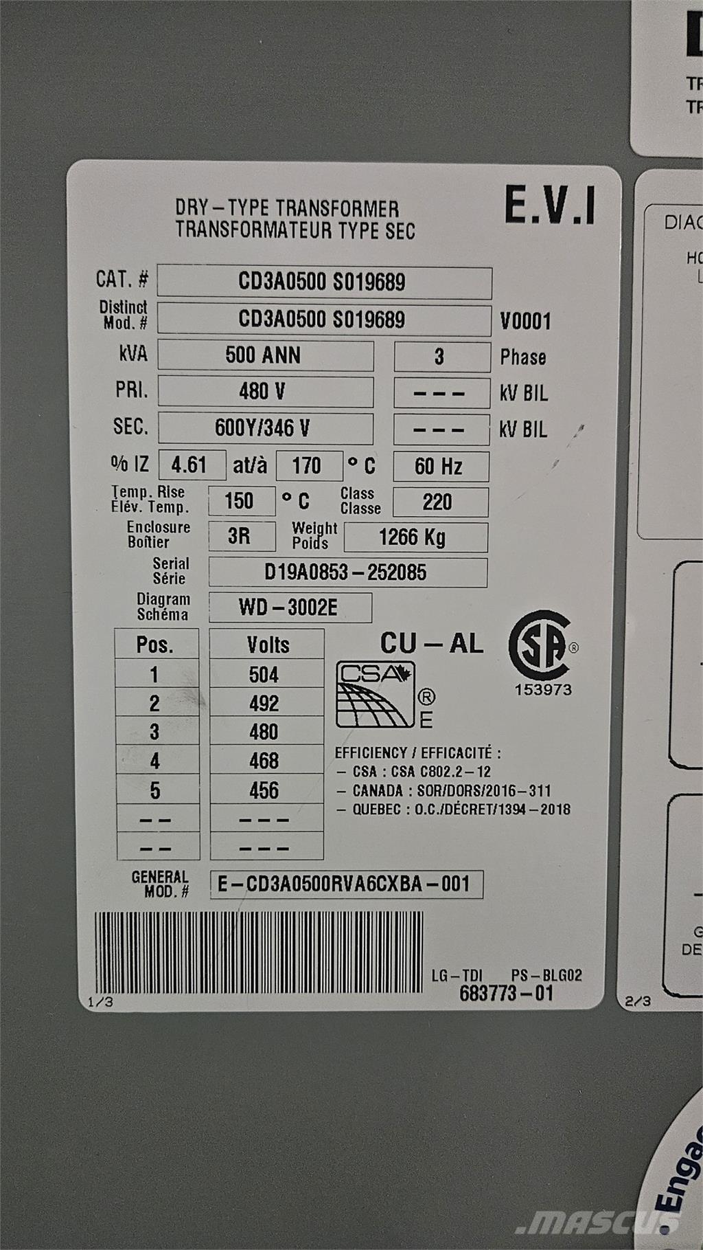 Delta CD3A0500S019689 Other