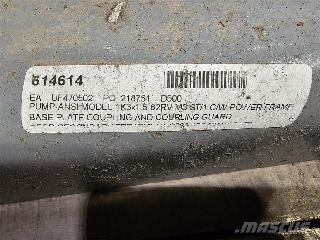  FLOWSERVE MK3 STD Waterpumps