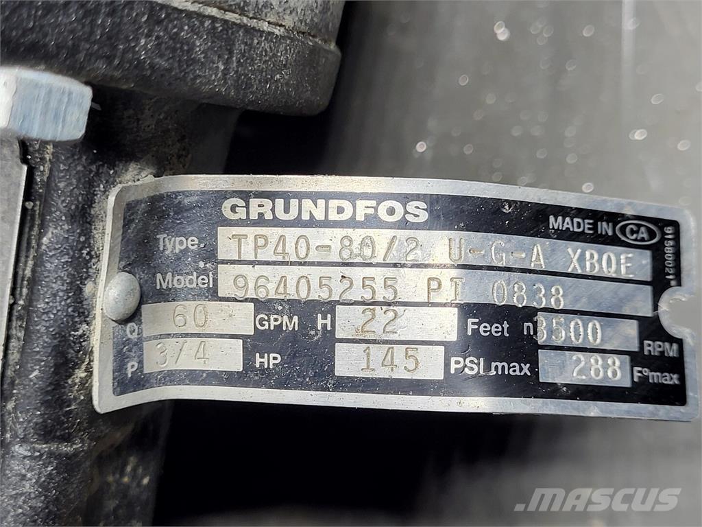 Grundfos 96405255 Waterpumps