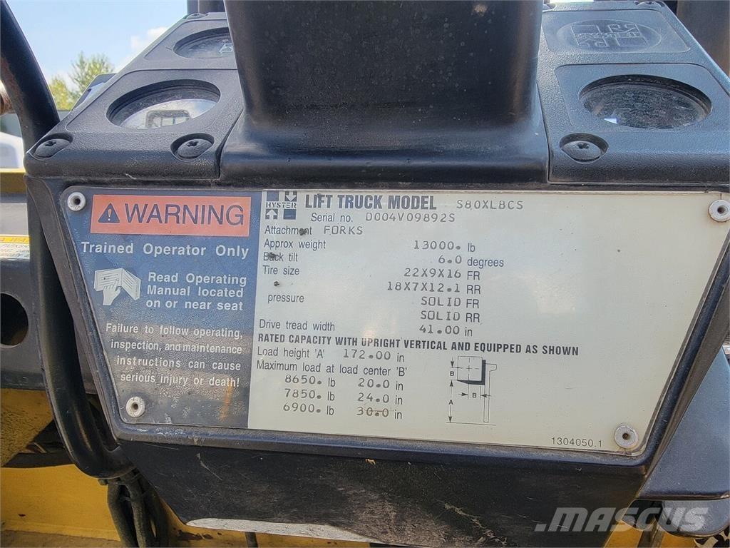Hyster S80XLBCS Other