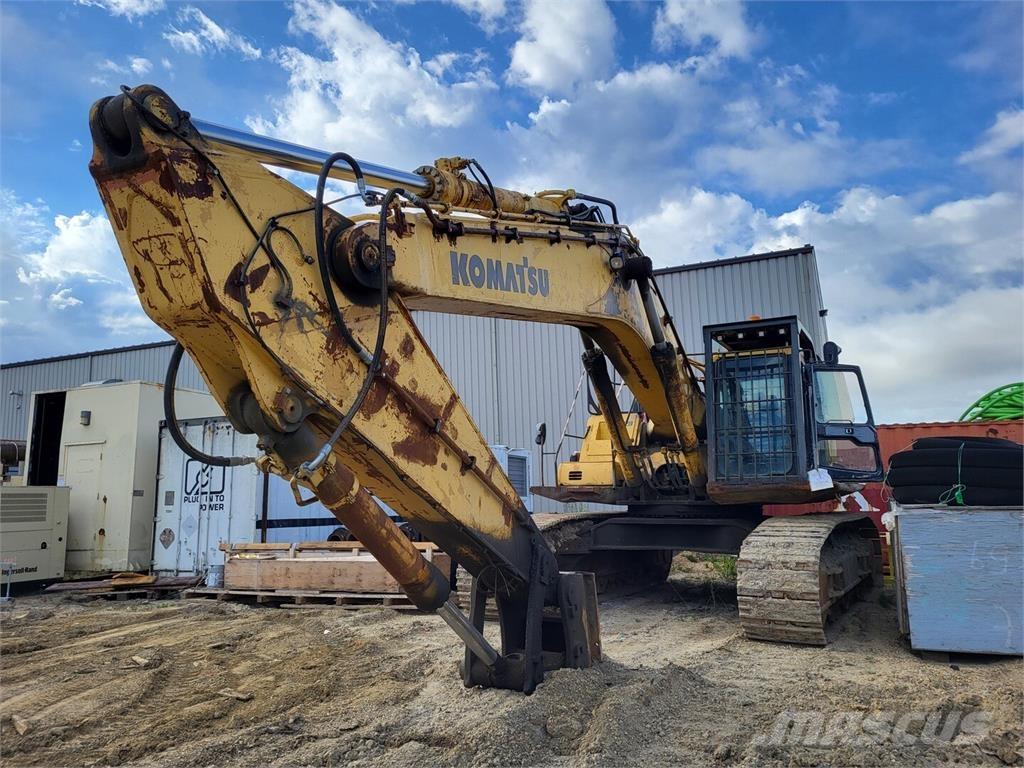 Komatsu PC600LC-6 Wheeled excavators