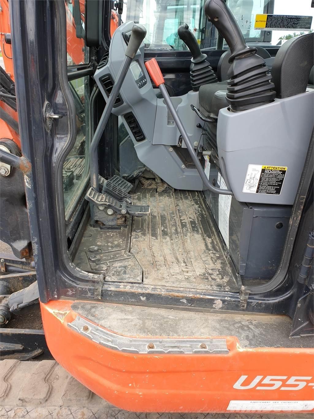 Kubota U55-4 Wheeled excavators