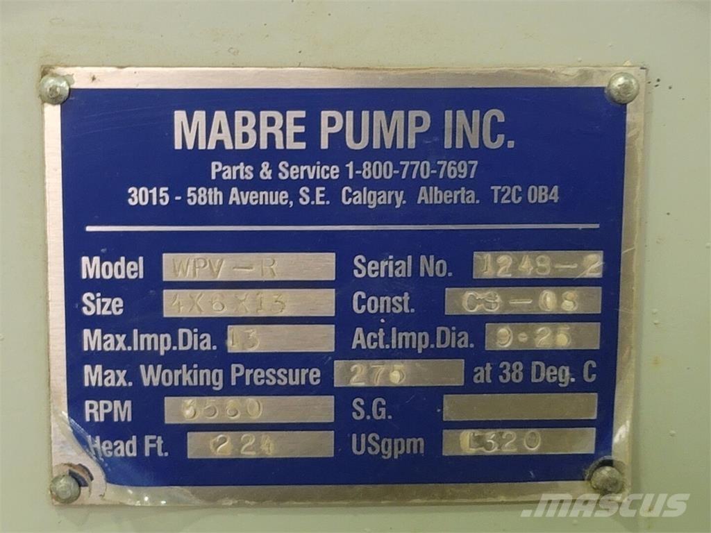  MABRE PUMP WPV-R Waterpumps