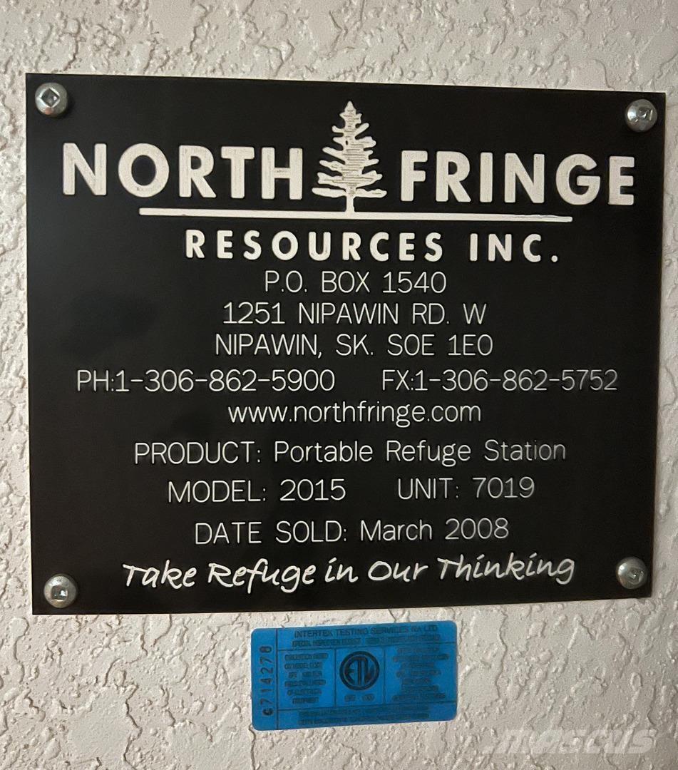  NORTH FRINGE 2015 Other Underground Equipment