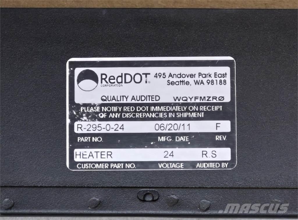 RED DOT R-295-0-24 Heating and thawing equipment