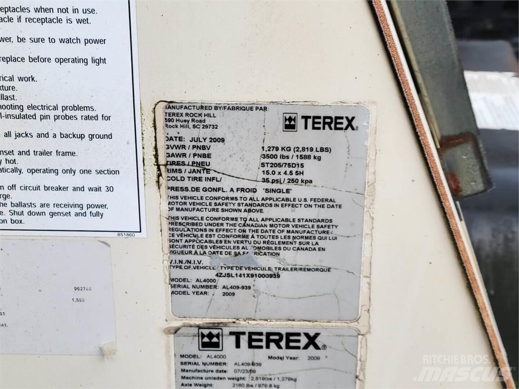Terex AL4000 Other components
