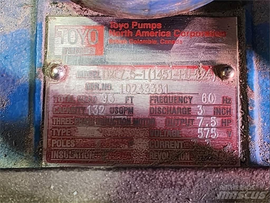 Toyo DXL7.5-1 Waterpumps