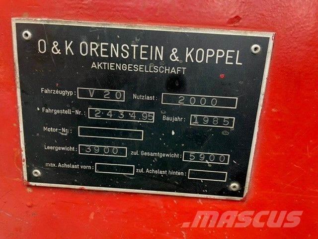 O&K V 20 Diesel trucks