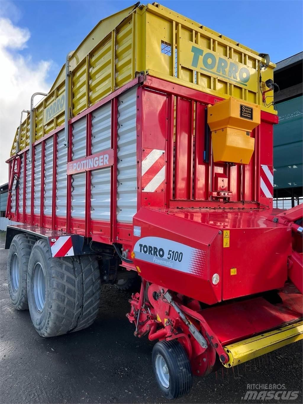 Pöttinger Torro 5100L Forage wagons