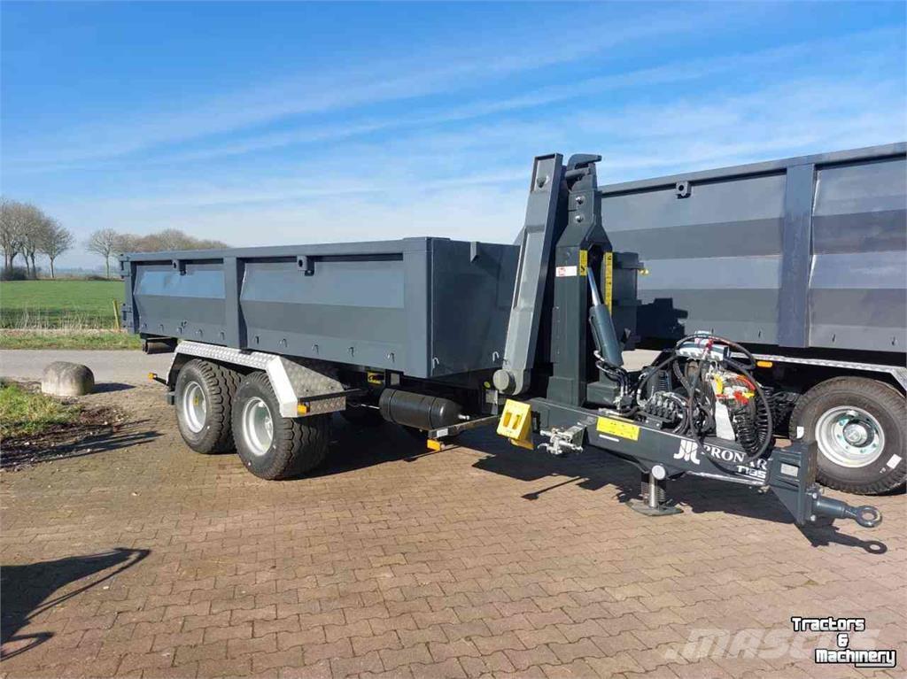 Pronar T185 E haakarm Container trailers