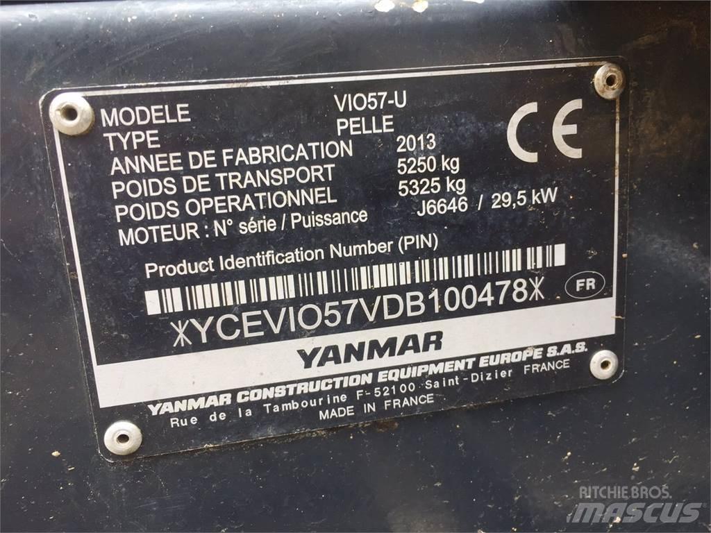 Yanmar VIO57 Mini excavators < 7t (Mini diggers)
