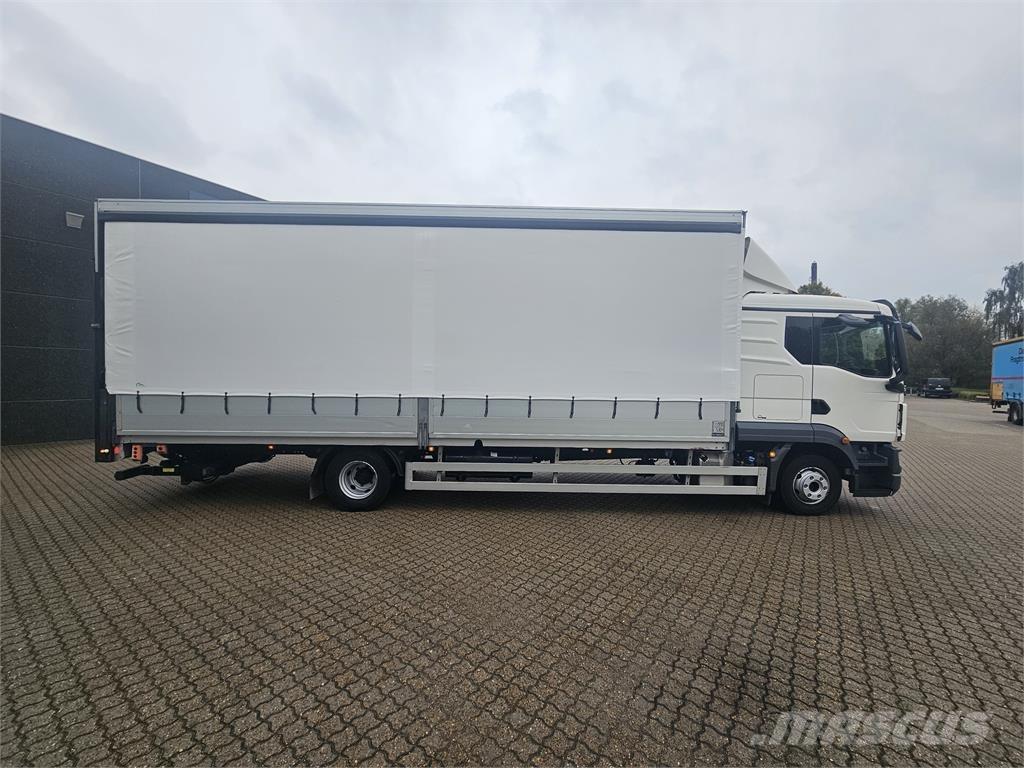 MAN TGL 12.250 Curtain sider trucks