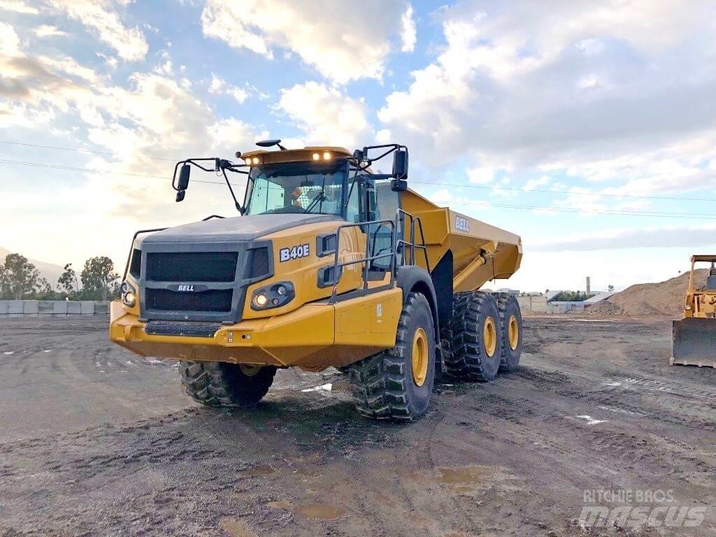 Bell B40E Site dumpers