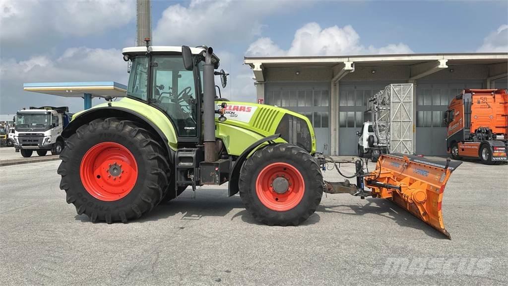CLAAS Axion 810 4x4 Snow blades and plows