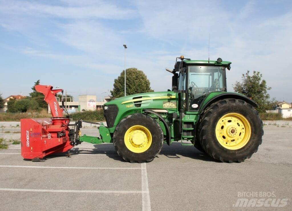 John Deere 7930 4X4 Snow blades and plows