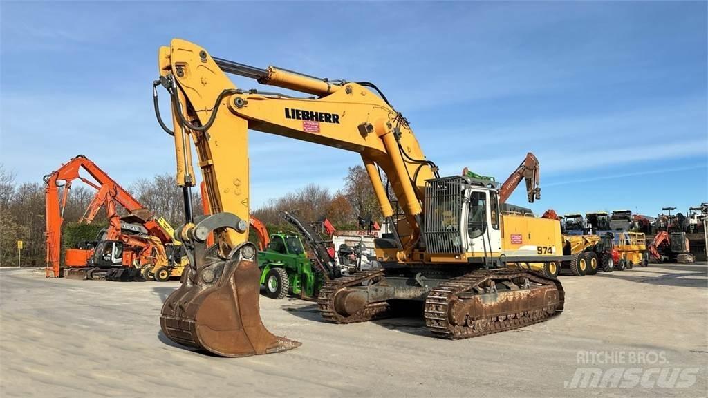Liebherr R974C HDSL Crawler excavators