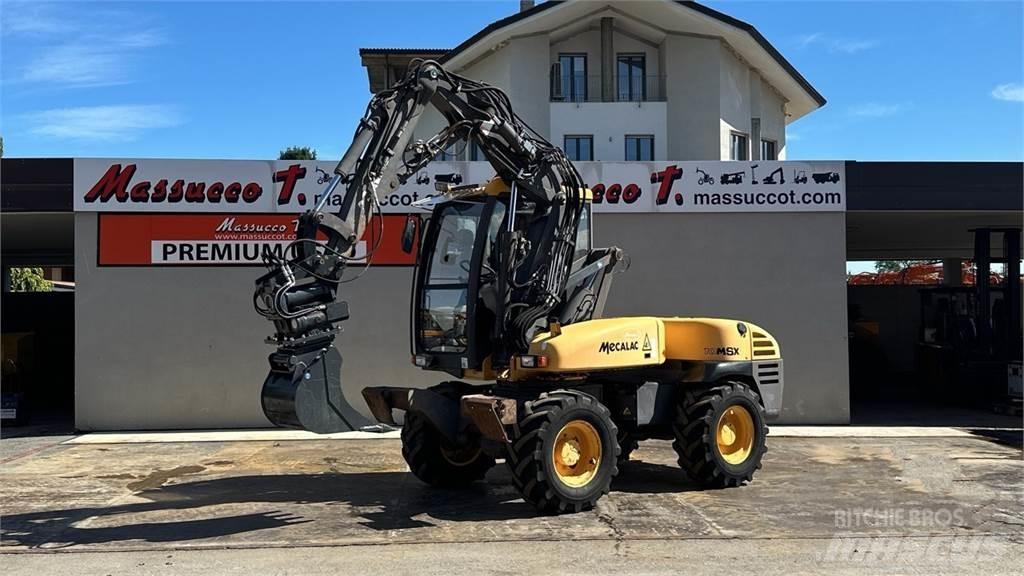 Mecalac 10MSX 4X4 Wheeled excavators