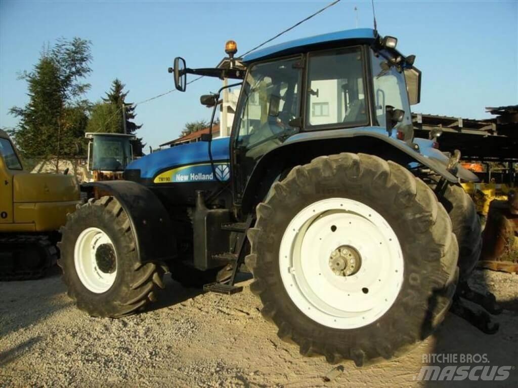 New Holland TM190 Snow blades and plows