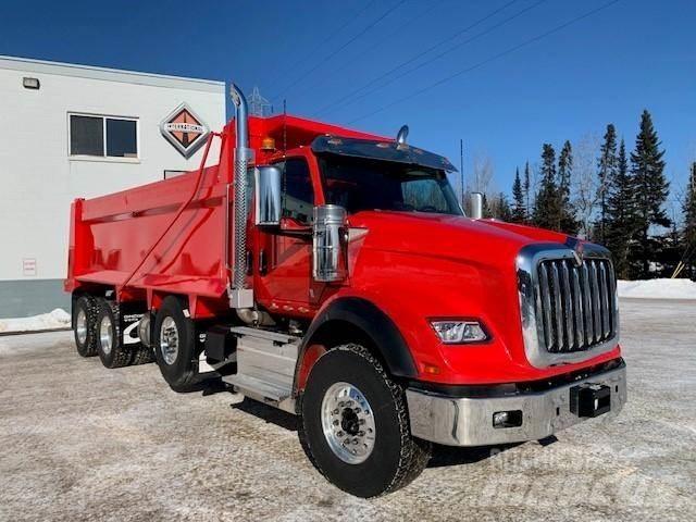 International HX Tipper trucks