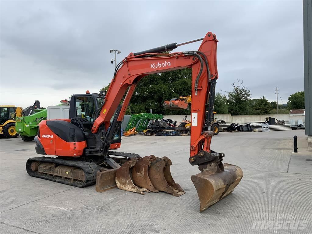 Kubota Kx080-4 (ST24000) Farm machinery