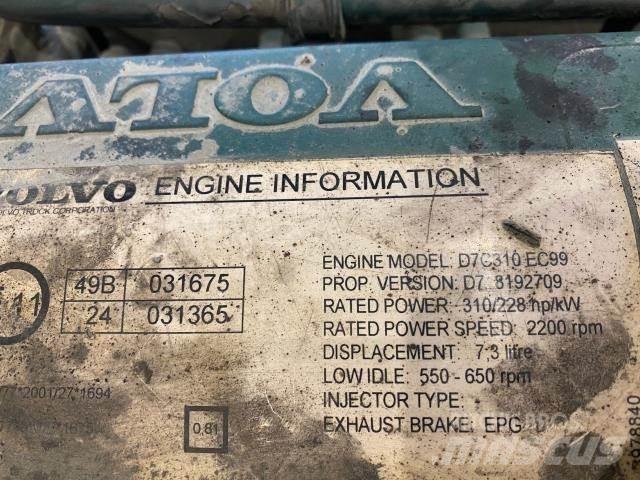 Volvo 8700 Engines