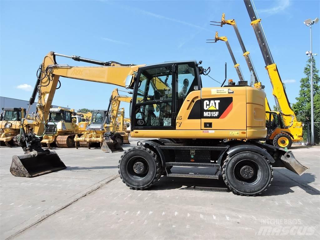 CAT M315 Wheeled excavators