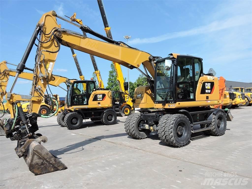 CAT M315 Wheeled excavators