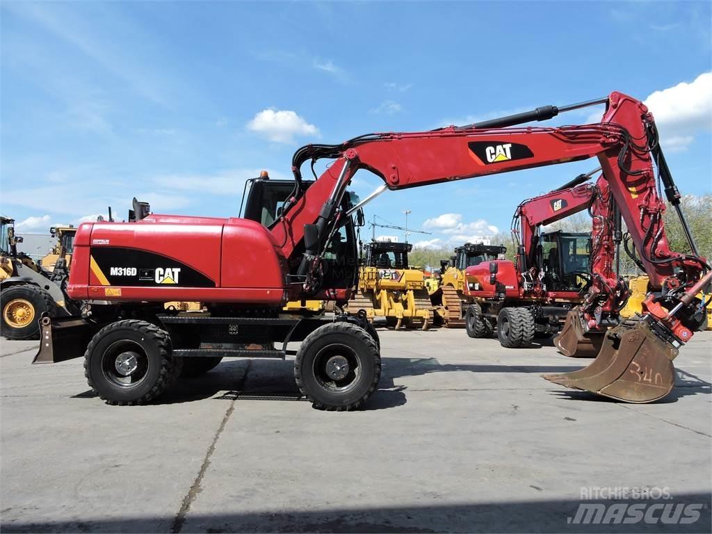 CAT M316D Wheeled excavators
