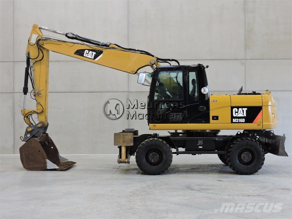 CAT M316D Wheeled excavators